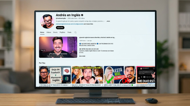 Canal de Andrés en Inglés